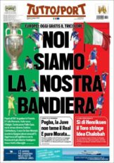عناوین روزنامه توتو اسپورت ایتالیا22 خرداد 95