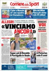 عناوین روزنامه کوریره دلو اسپورت ایتالیا 17 تیر 95