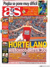 عناوین روزنامه آ.اس اسپانیا 19 تیر 95