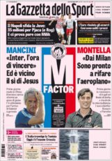 عناوین روزنامه گازتا دلو اسپورت ایتالیا 15 تیر 95