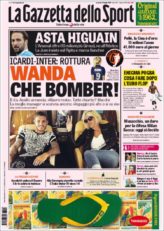عناوین روزنامه گازتا دلو اسپورت ایتالیا 22 تیر 95