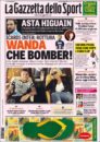 عناوین روزنامه گازتا دلو اسپورت ایتالیا 22 تیر 95