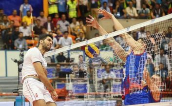 والیبال ایران و صربستان