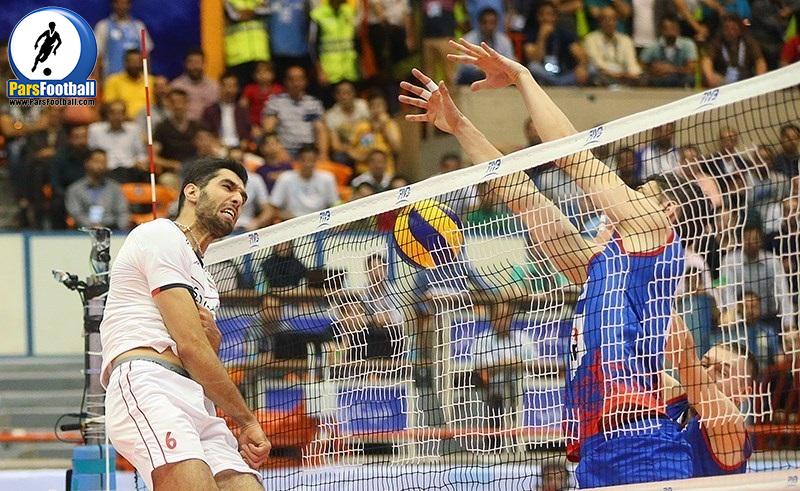 والیبال ایران و صربستان