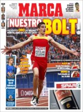 عناوین روزنامه مارکا اسپانیا 19 تیر 95