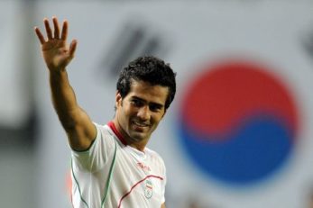 مهاجم تیم ملی فوتبال ایران