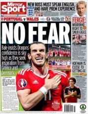 عناوین روزنامه میرور اسپورت بریتانیا 15 تیر 95