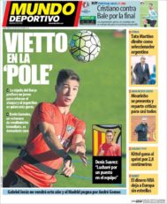 عناوین روزنامه ال موندو دپورتیوو اسپانیا 16 تیر 95