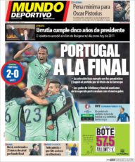 عناوین روزنامه ال موندو دپورتیوو اسپانیا 17 تیر 95