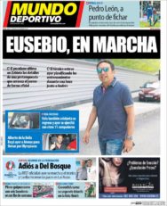 عناوین روزنامه ال موندو دپورتیوو اسپانیا 15 تیر 95