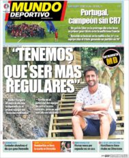 عناوین روزنامه ال موندو دپورتیوو اسپانیا 21 تیر 95
