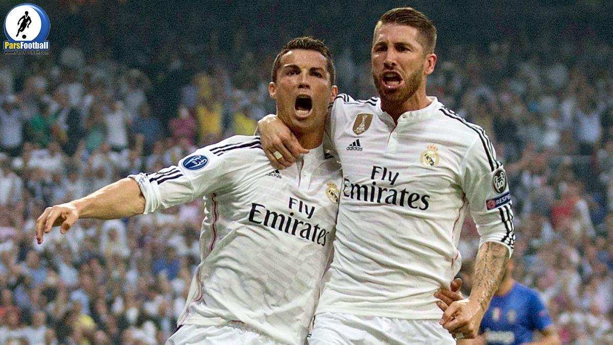 سرخیو راموس و کریستیانو رونالدو