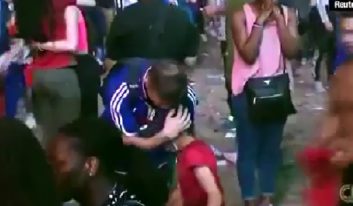 خردسال پرتغالی با هوادار فرانسوی