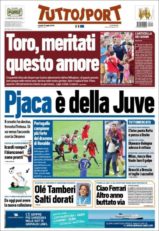 عناوین روزنامه توتو اسپورت ایتالیا 21 تیر 95