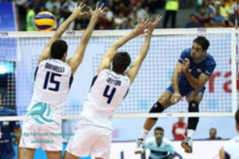 لیگ جهانی والیبال تیم های ملی ایتالیا و آرژانتین