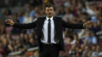 لوئیس انریکه سرمربی بارسلونا