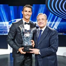 کریستیانو رونالدو بهترین بازیکن سال