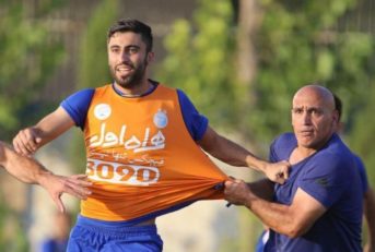 کاوه رضایی مهاجم استقلال تهران