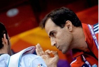 رضا مهماندوست سرمربی تیم ملی تکواندوی آذربایجان