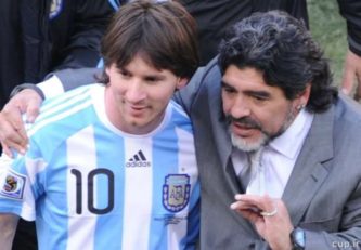 مارادونا و مسی