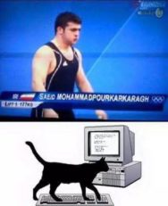 نام ورزشكار ايراني،سوژه سايت هاي طنز