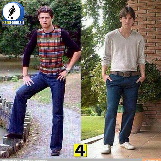 رونالدو و مسی