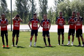 تمرین امروز تیم پرسپولیس