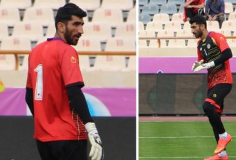 علیرضا بیرانوند دروازه بان تیم ملی فوتبال ایران