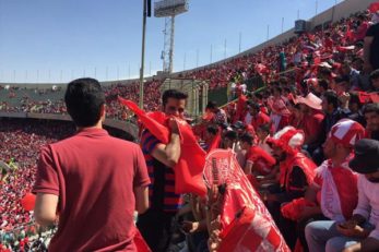 هواداران پرسپولیس - شاهین حاج بابایی - پرسپوليس
