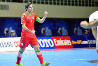 محمد کشاورز کاپیتان تیم ملی فوتسال