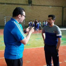 ناظم الشریعه سرمربی تیم ملی فوتسال ایران