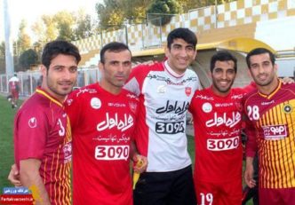 عکس | پرسپولیسی های سپاهان در تمرین پرسپولیس