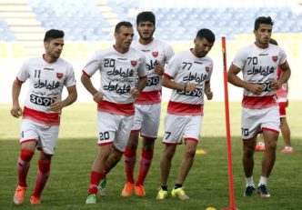 تمرینات پرسپولیس
