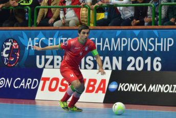 محمد کشاورز کاپیتان تیم ملی فوتسال