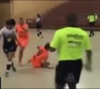 بانوی فوتسالیست خشن