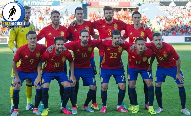 لیست تیم ملی اسپانیا