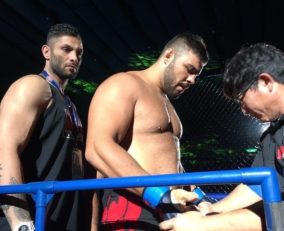 امیر علی اکبری - فینال MMA ژاپن