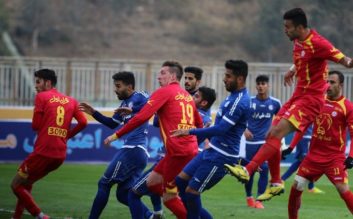 حاشیه دیدار تیم نفت تهران و استقلال خوزستان