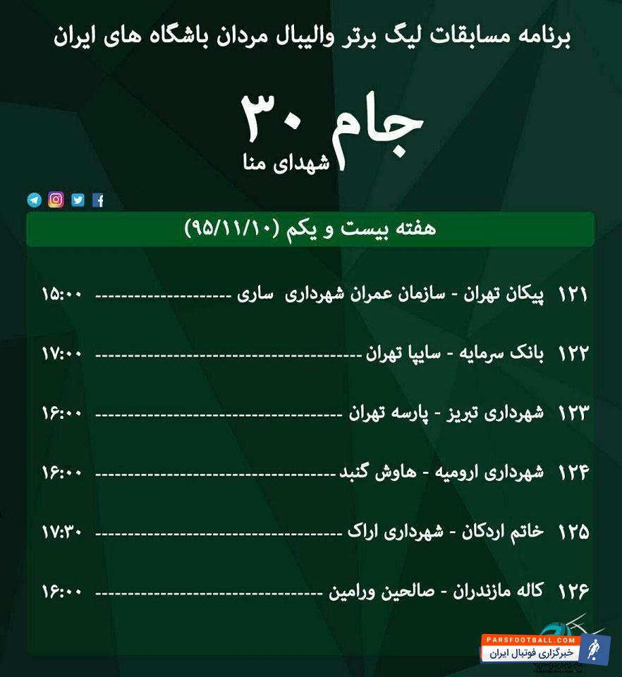 لیگ برتر والیبال