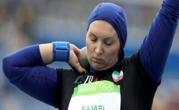 خداحافظی لیلا رجبی از دوومیدانی