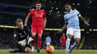 عملکرد استرلینگ بازیکن منچسترسیتی در دیدار برابر لیورپول