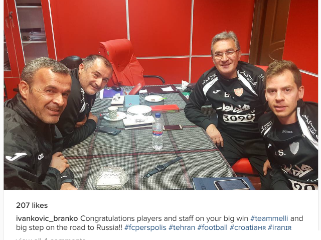 برانکو ایوانکوویچ سرمربی پرسپولیس