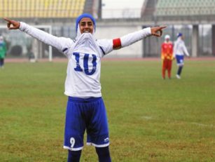 سارا قمی خانمگل فوتبال بانوان ایران