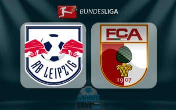 خلاصه بازی آگزبورگ 2-2 لایپزیگ