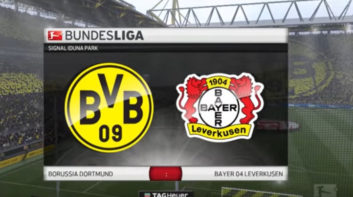 بازی دورتموند در مقابل بایرلورکوزن