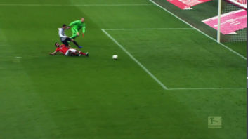 برترین صحنه دفاعی در هفته 24 بوندس لیگا آلمان