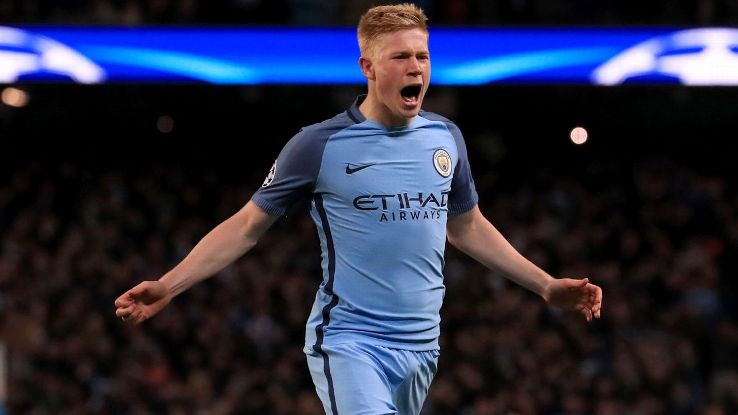 عملکرد دی بروین ستاره منچسترسیتی در برابر میدلزبورو