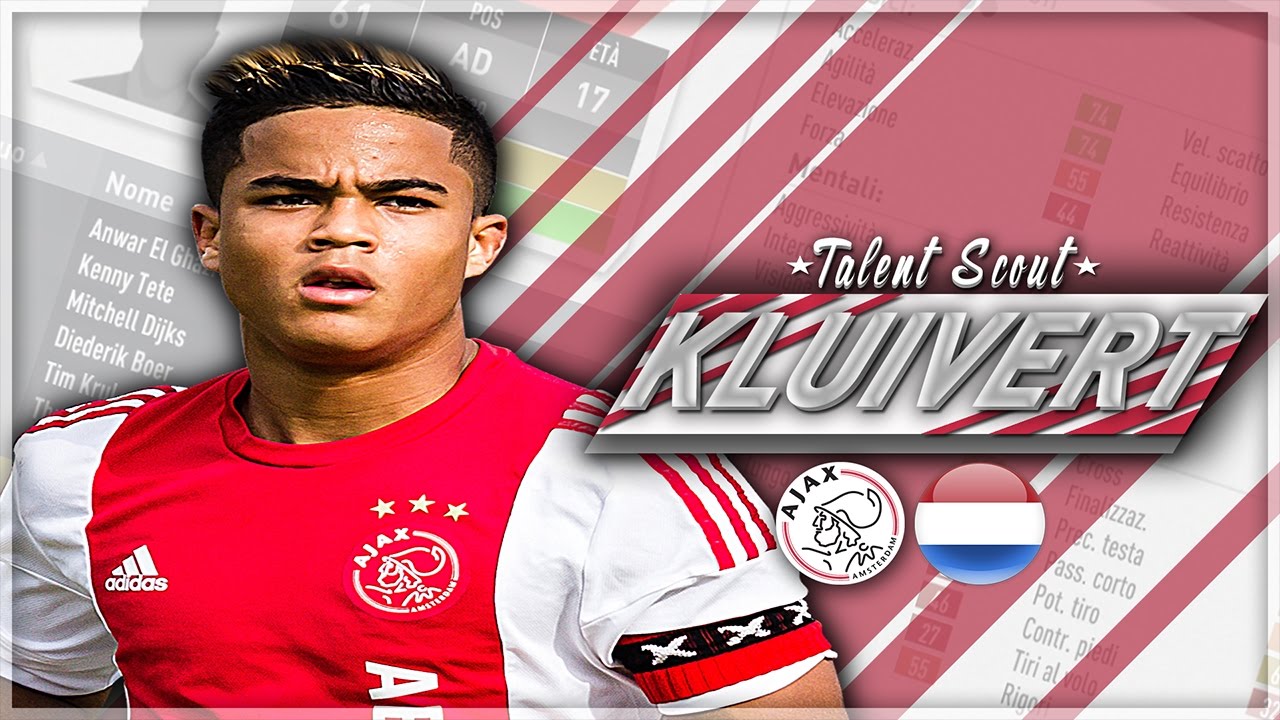 گل ،پاس گل و مهارت های جاستین کلایورت بازیکن جوان آژاکس در فصل 2016/2017
