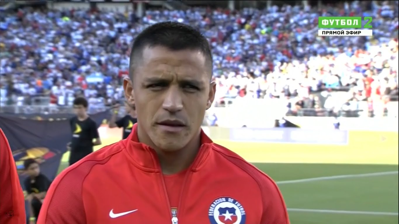 عملکرد سانچز بازیکن شیلی در دیدار برابر آرژانتین