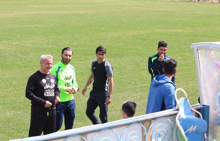 تمرین استقلال - منصوریان